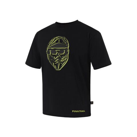 Finntrail T-shirt Helmet BlackYellow XL