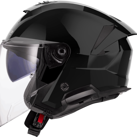 LS2 OF618 VERSO II SOLID GLOSS BLACK M