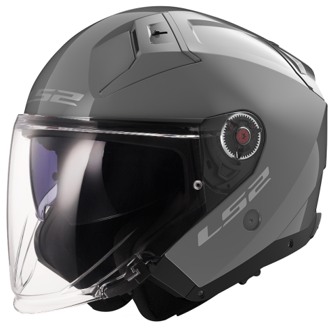 LS2 OF603 INFINITY II SOLID NARDO GREY-06 XXL