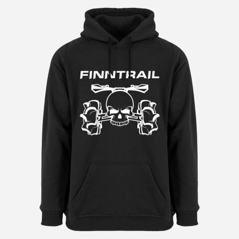 Finntrail Hoody ATV skull Black XL