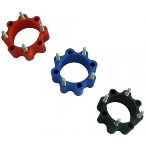 XRW WHEEL SPACERS POLYAMIDE RED - 45mm Ø156 - Ø144
