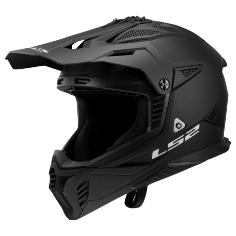 LS2 MX708 FAST II SOLID MATT BLACK-06 L