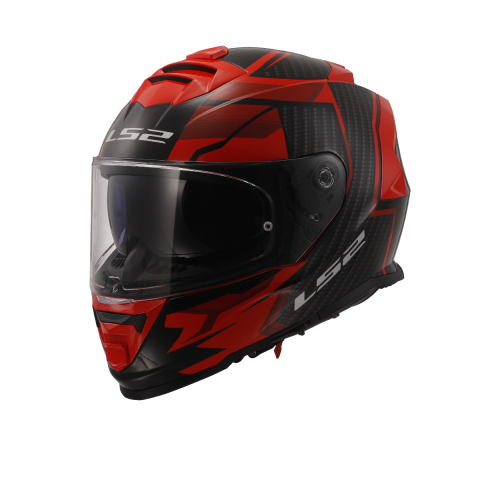 LS2 FF800 STORM II TRACKER BLACK RED-06 3XL