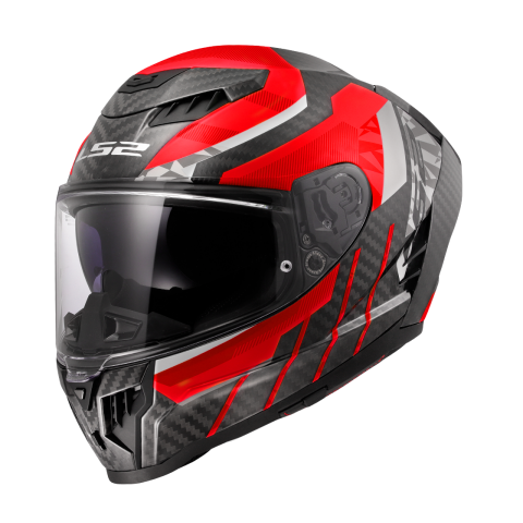 LS2 FF807 DRAGON TRAX RED