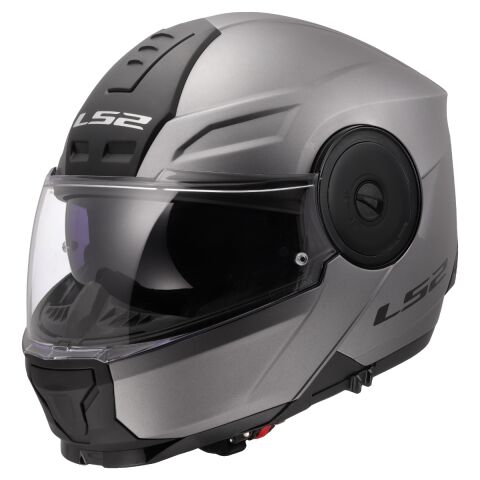 LS2 FF902 SCOPE II SOLID MATT TITANIUM-06