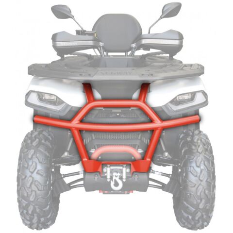 XRW FRONT BUMPER ALU SX5 RED 2560 - SEGWAY SNARLER AT5 S / L