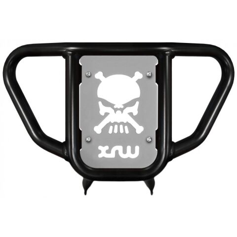 XRW FRONT BUMPER XR9 Black - KAWASAKI KFX 450