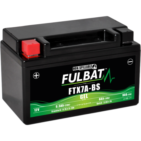 FULBAT GEL Battery 12V/6Ah (FTX7A-BS) LINHAI BUCK 125