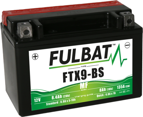 FULBAT Battery 12V/9Ah FTX9-BS Linhai M150, 200, 210