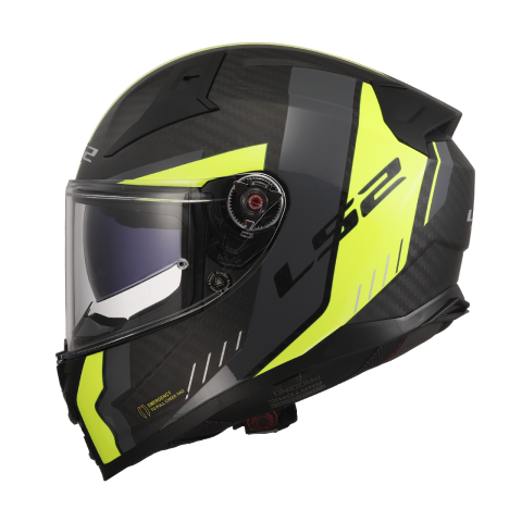 LS2 FF811 VECTOR II C GRID MATT H-V YELLOW-06