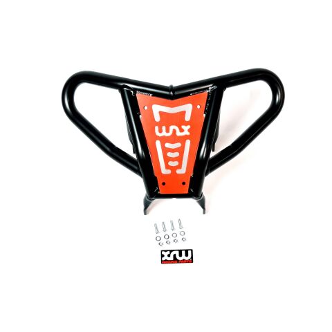 XRW FRONT BUMPER X17 BLACK PHD RED - HONDA TRX 450