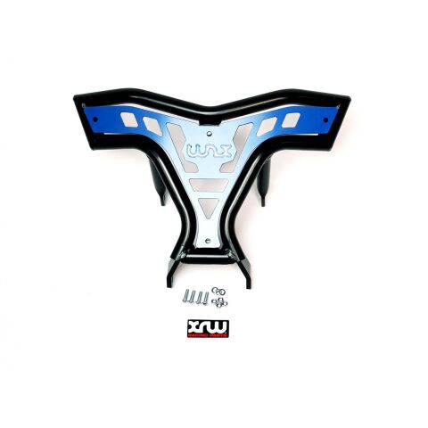 XRW BUMPER X16 Black - PHD BLUE - SUZUKI LTZ 400