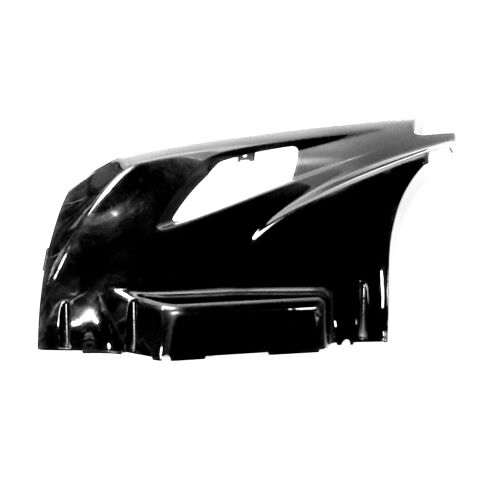 COVER, LOWER, LH., PEARL BLACK