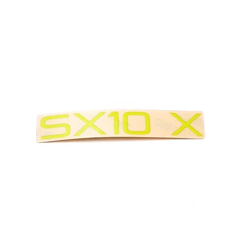 SX10 X DECAL (GREEN 64 INCH)