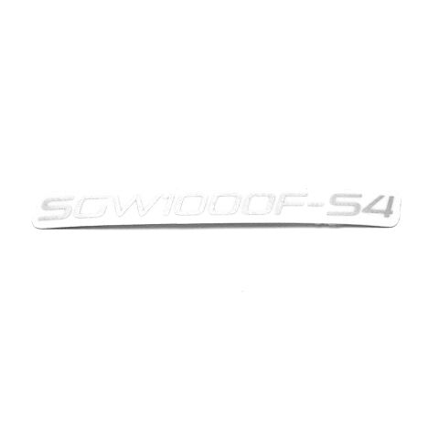 SGW1000F-S4 MODEL DECAL