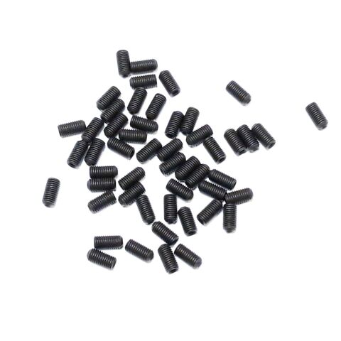 (PKG 50) SHSS 1/4-28x1/2 CUP PT.