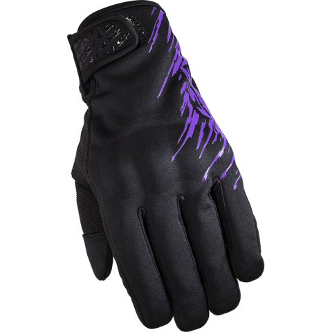 LS2 JET LADY GLOVES PURPLE