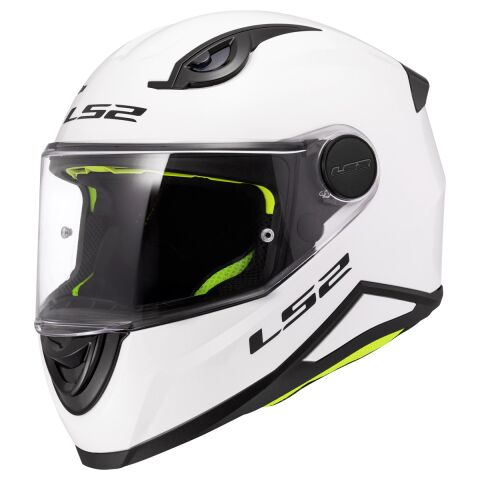 LS2 FF812 KID SOLID WHITE