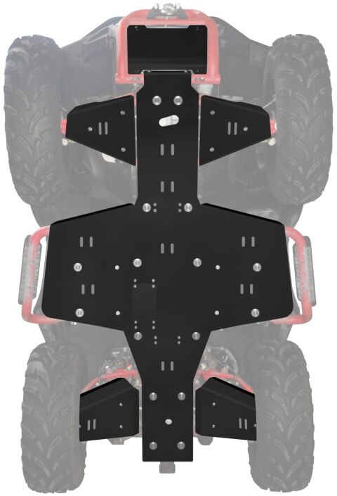 XRW SKID PLATES KIT PHD - SEGWAY SNARLER AT6 S