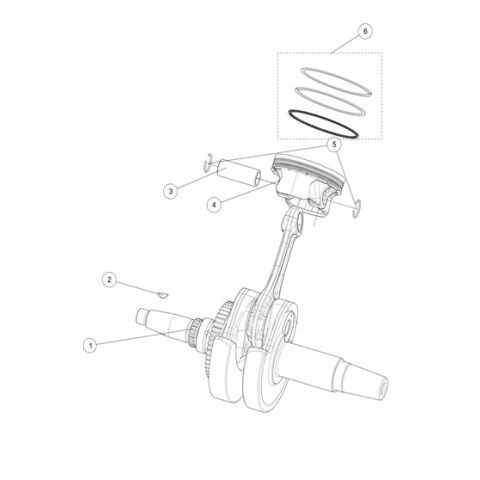 PISTON CONNECTING ROD