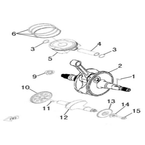 CRANKSHAFT COMP
