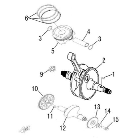 CRANKSHAFT COMP