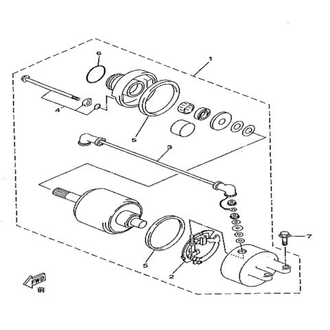 STARTING MOTOR