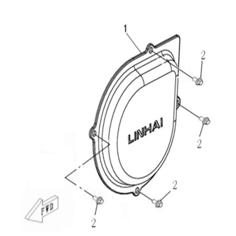 LEFT SIDE COVER (NEW MODEL)