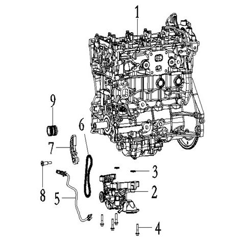 CASE ASSY, OIL PUMP.