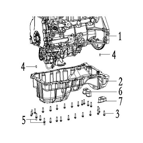 PAN ASSY, OIL