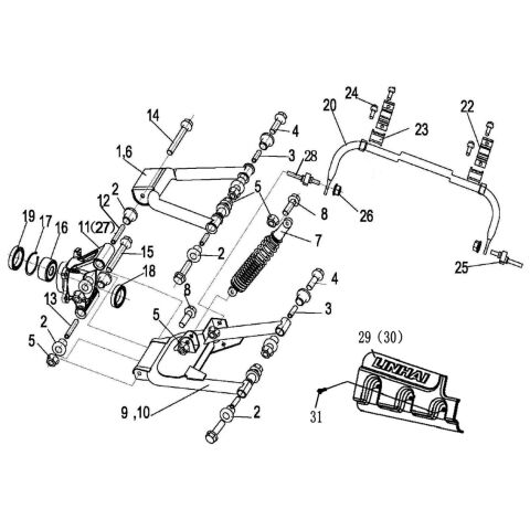 SHOCK ABSORBER REAR