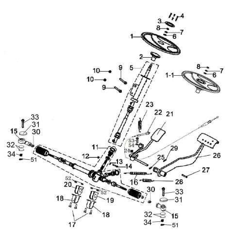 STEERING ASSY