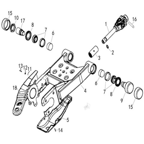 SWINGARM ASSY