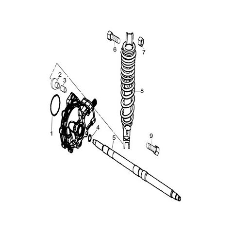 SHOCK ABSORBER REAR