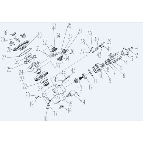 REAR GEAR-BOX（EURO 4）（ELECTRIC）