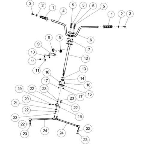 NO-EPS STEERING SYSTEM