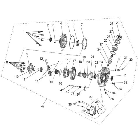 Front Axle assembly