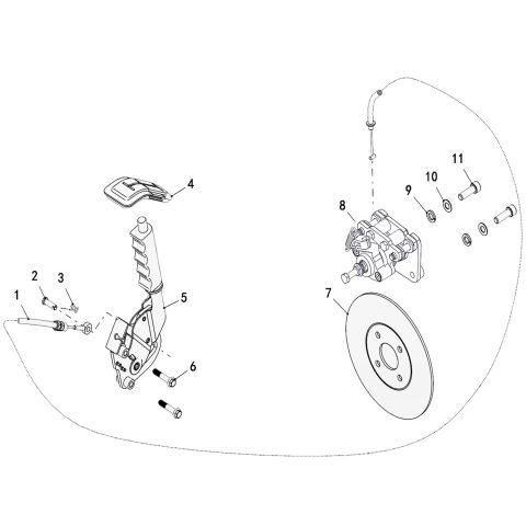Park Brake Asm