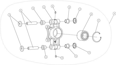RR WHEEL BEARING ASSY