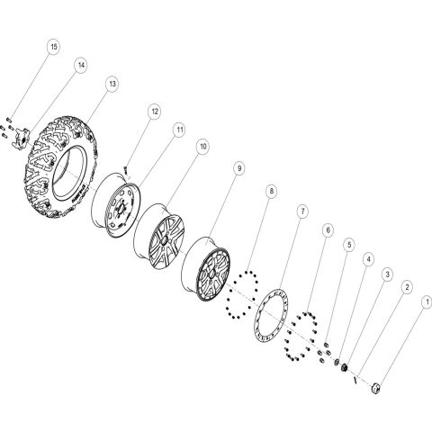 REAR WHEELS EU  167.