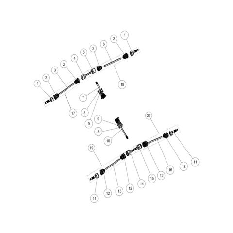DRIVE SHAFT LONG VERSION