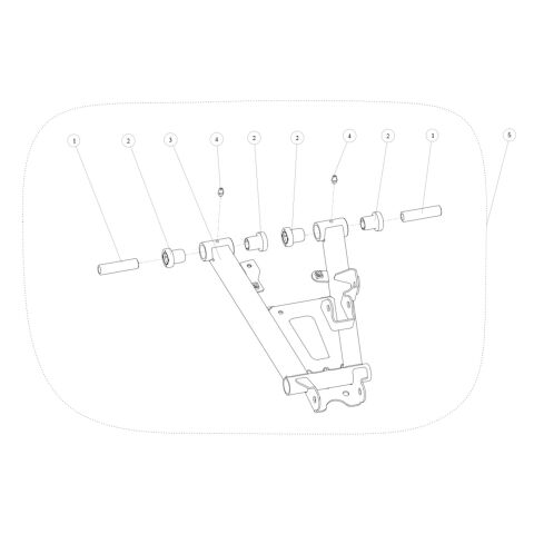 LOWER WELD ARM (RR)