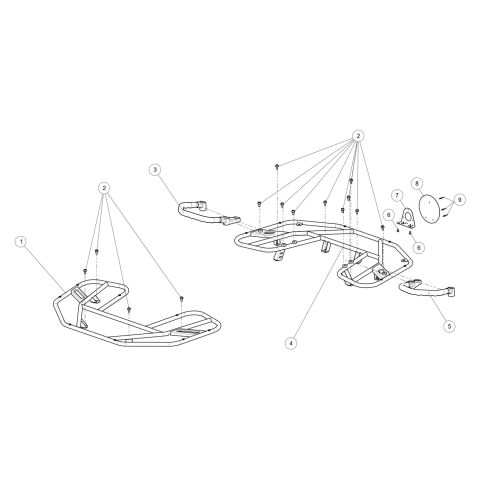 WELD FRONT /REAR SHELF(168)