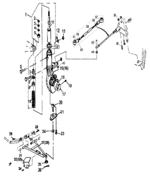 SHOCK ABSORBER FRONT