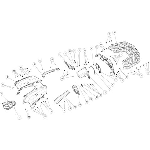 Tail body parts