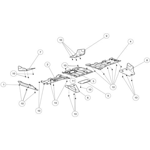 BOTTOM RUBBER PARTS(LONG VERSION)