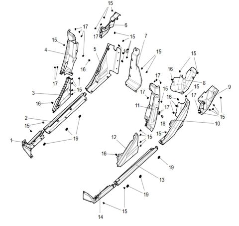 EXTERNAL PLASTIC PARTS