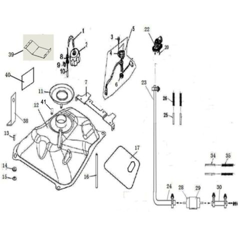 FUEL TANK （FOR DOWN PUMP）