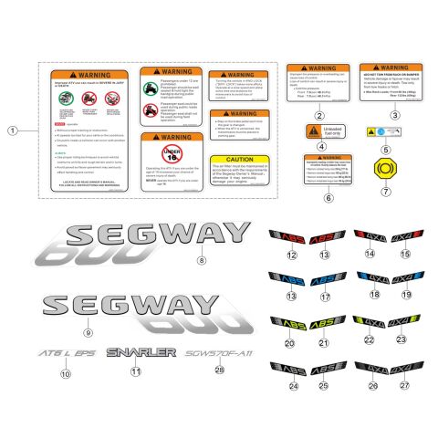 DECAL AND LABELS