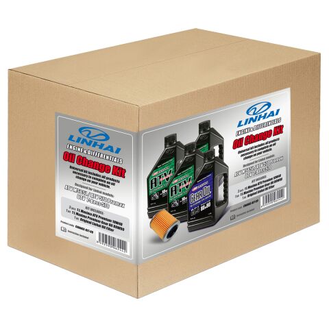 Oil change kit + diff. - LINHAI M565L, M570L, PROMAX 570/650, T-Boss 570